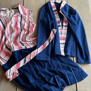 Vintage Bleeker Street Two Piece Outfit Size 16